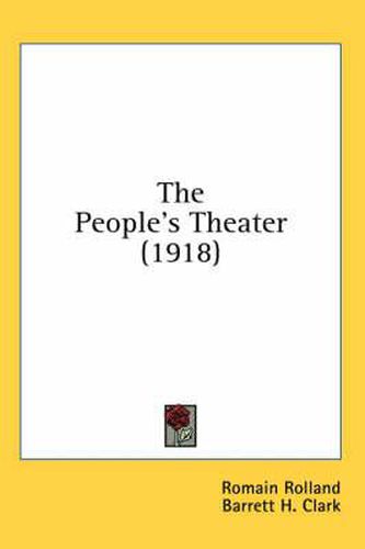 Cover image for The People's Theater (1918)