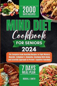 Cover image for Mind Diet Cookbook for Seniors 2024