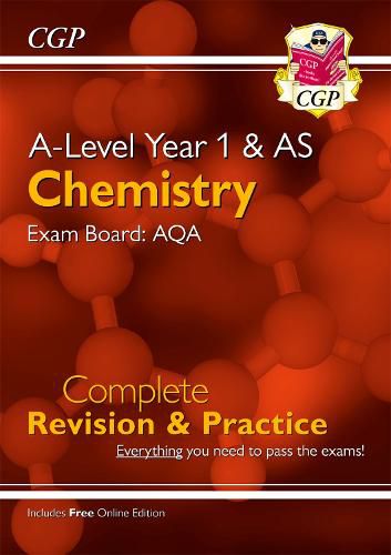 A-Level Chemistry: AQA Year 1 & AS Complete Revision & Practice with Online Edition