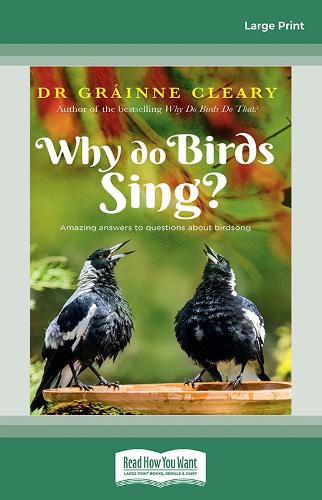Cover image for Why Do Birds Sing?