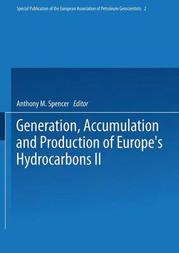 Cover image for Generation, Accumulation and Production of Europe's Hydrocarbons II
