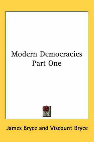 Modern Democracies Part One