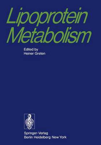 Cover image for Lipoprotein Metabolism