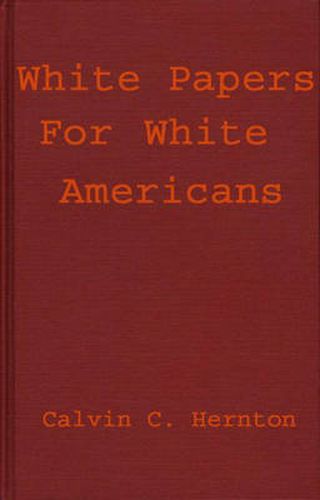 Cover image for White Papers for White Americans