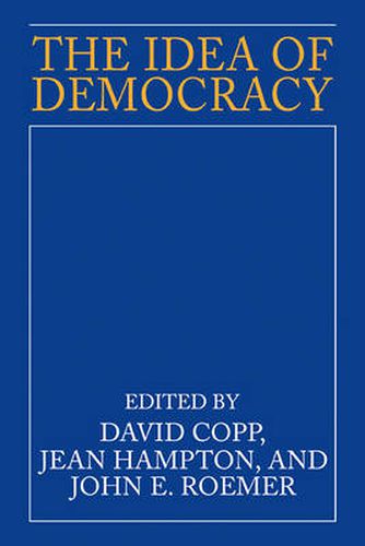 Cover image for The Idea of Democracy