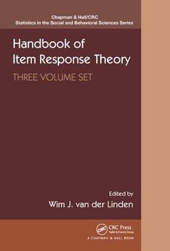 Cover image for Handbook of Item Response Theory: Three Volume Set