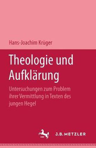 Cover image for Theologie Und Aufklarung