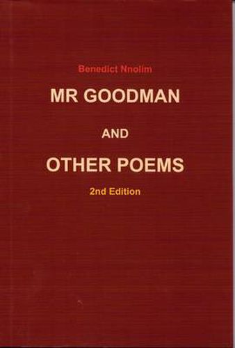 Cover image for Mr Goodman and Other Poems