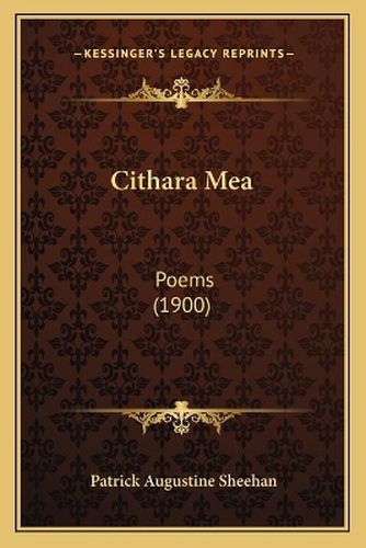 Cithara Mea: Poems (1900)