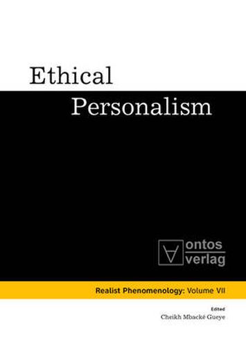 Cover image for Ethical Personalism