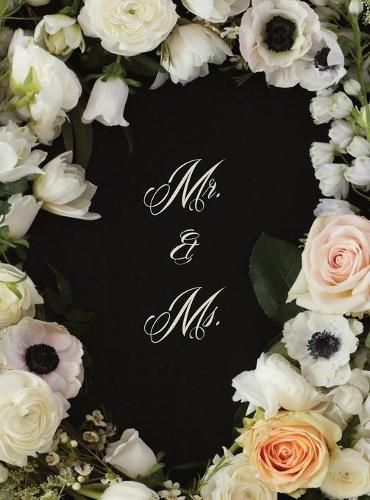 Cover image for Mr. & Ms. Flowered Wedding Guest Book