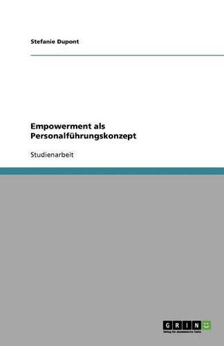 Cover image for Empowerment als Personalfuhrungskonzept