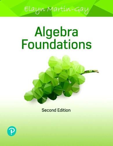 Cover image for Algebra Foundations: Prealgebra, Introductory Algebra & Intermediate Algebra