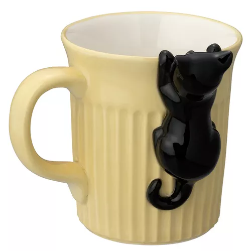 Cover image for Cat Hanging Mug - Black Cat