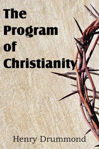 Cover image for The Program of Christianity