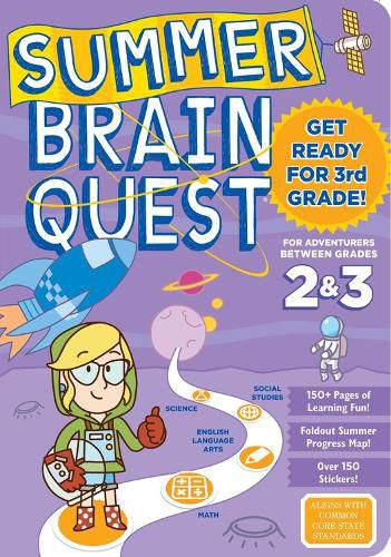 Cover image for Summer Brain Quest Get Ready for 3rd Grade