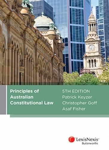 Cover image for Principles of Australian Constitutional Law