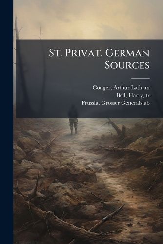 Cover image for St. Privat. German Sources
