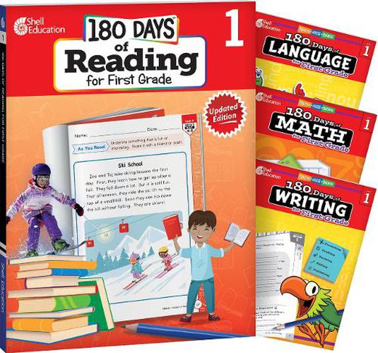 Cover image for 180 Days of Practice Grade 1 Bundle (Grade 1)