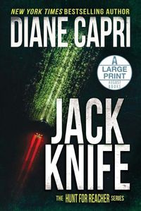 Cover image for Jack Knife Large Print Edition: The Hunt for Jack Reacher Series