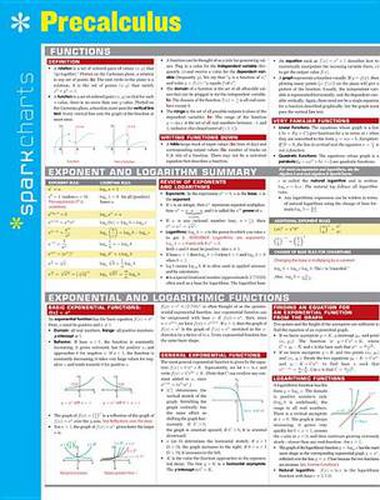 Cover image for Precalculus SparkCharts