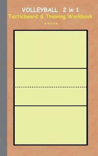 Cover image for Volleyball 2 in 1 Tacticboard and Training Workbook