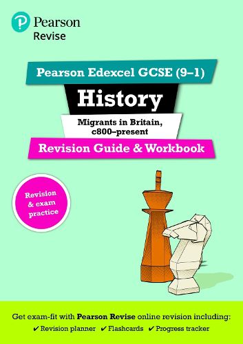 Cover image for Pearson Edexcel GCSE (9-1) History Migrants in Britain, c.800-present Revision Guide and Workbook