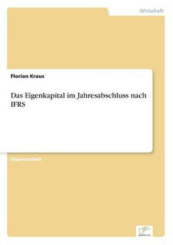 Cover image for Das Eigenkapital im Jahresabschluss nach IFRS