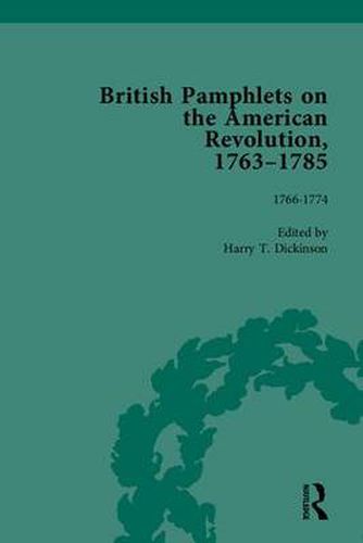 Cover image for British Pamphlets on the American Revolution, 1763-1785, Part I