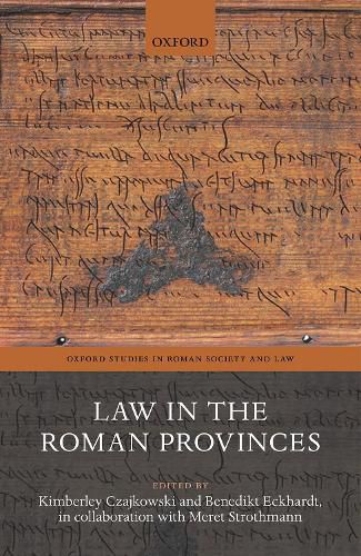 Cover image for Law in the Roman Provinces