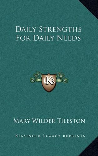 Daily Strengths for Daily Needs