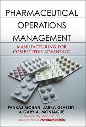 Cover image for Pharmaceutical Operations Management