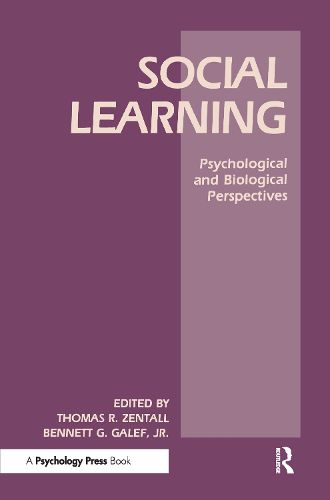 Cover image for Social Learning: Psychological and Biological Perspectives