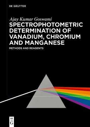 Cover image for Spectrophotometric Determination of Vanadium, Chromium and Manganese