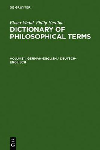 Cover image for German-English / Deutsch-Englisch