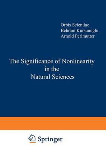 Cover image for The Significance of Nonlinearity in the Natural Sciences