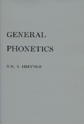 Cover image for General Phonetics