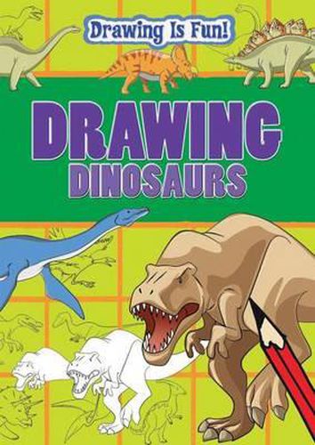 Cover image for Drawing Dinosaurs