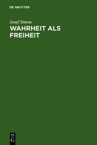 Cover image for Wahrheit als Freiheit