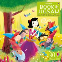 Cover image for Usborne Book and Jigsaw Snow White and the Seven Dwarfs