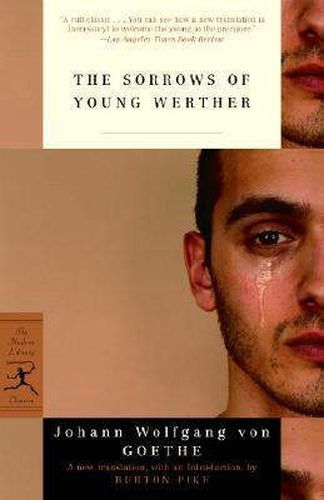 Cover image for The Sorrows of Young Werther