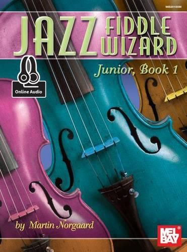 Cover image for Jazz Fiddle Wizard Junior, Book 1 Book: With Online Audio