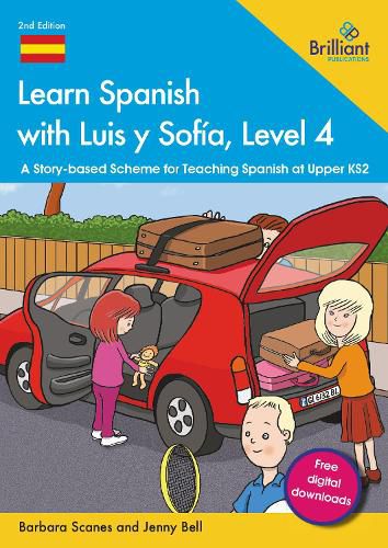 Cover image for Learn Spanish with Luis y Sofia, Level 4