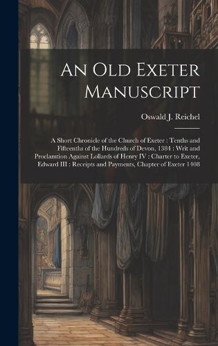 Cover image for An old Exeter Manuscript