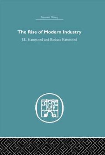 Cover image for The Rise of Modern Industry
