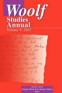 Cover image for Woolf Studies Annual Vol 9