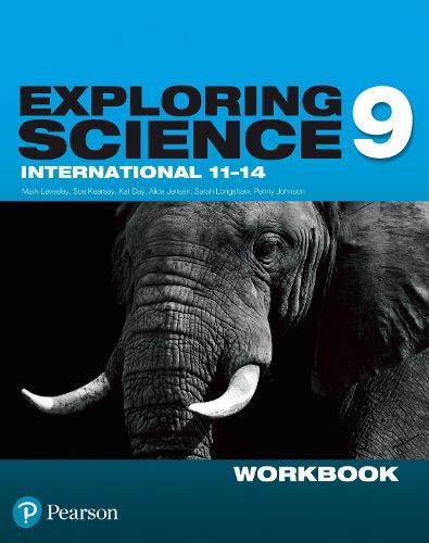 Cover image for Exploring Science International Year 9 Workbook.
