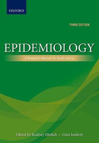 Cover image for Epidemiology: A research manual for South Africa