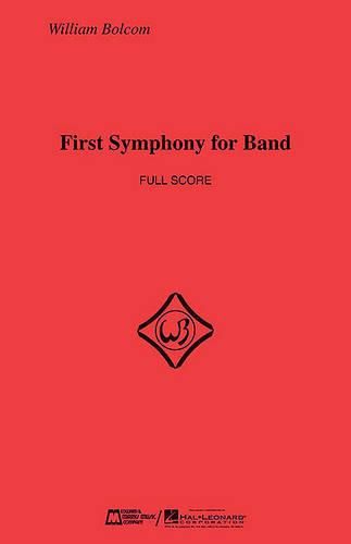 Cover image for First Symphony for Band 2008: Full Score:O Tempora o Mores/Scherzo Tenebroso/Andantino Pastorale/Marches Funeraires Et Dansantes