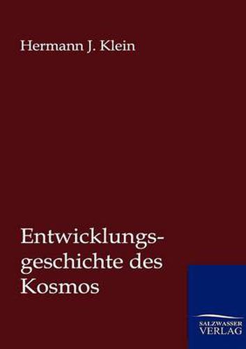 Cover image for Entwicklungsgeschichte des Kosmos